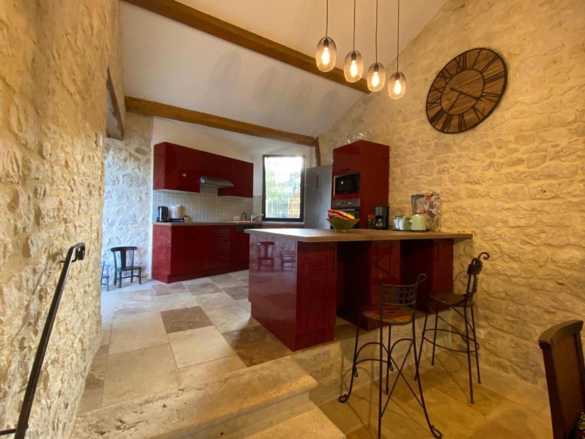 Maison De Village, Charme Et Confort Mauroux  Екстер'єр фото