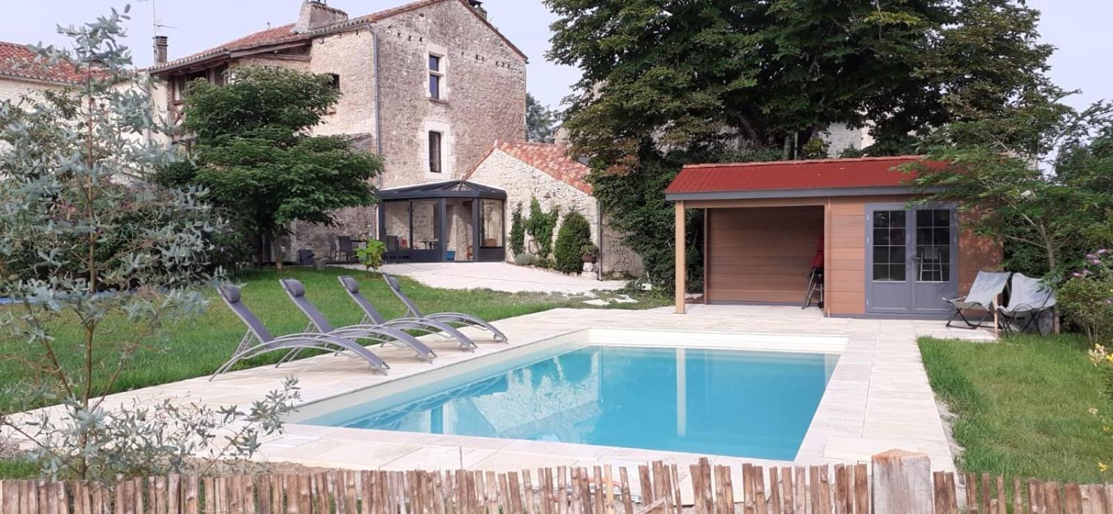 Maison De Village, Charme Et Confort Mauroux  Екстер'єр фото